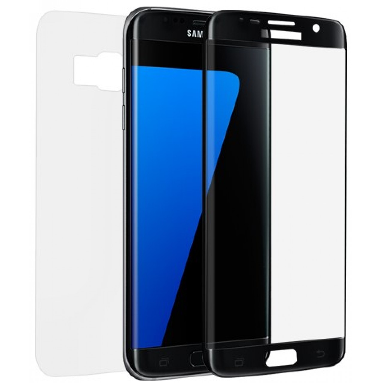 Tempered Glass (Τζάμι) - Προστασία Οθόνης για Samsung Galaxy S7 Edge G935F Star-Case® Fullcover 3D 0,3 mm - 3286 - Μαύρο